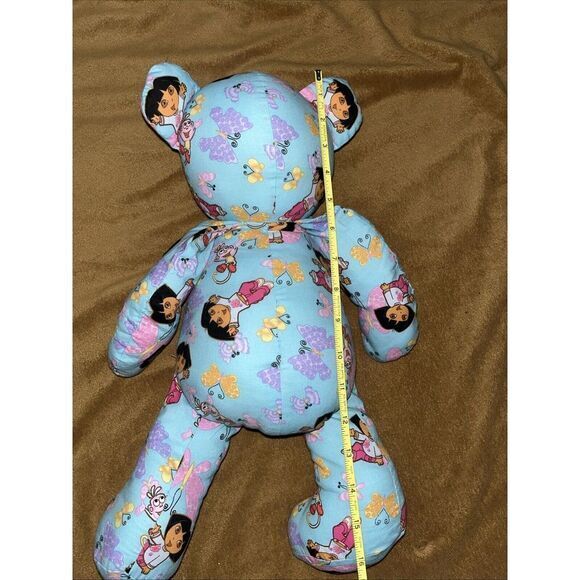 Teddy Bear Dora The Explorer Handmade Cloth doll collector fun kids bear handmad - Picture 15 of 16